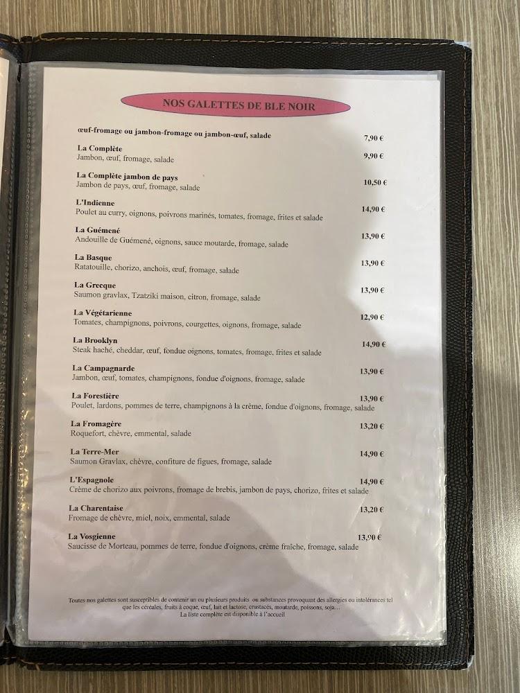 Fleur de Sel - Menu Image 1